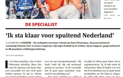 Ik sta klaar voor spuitend Nederland